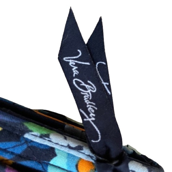 Vera Bradley Euro Trifold Wallet in Midnight Blue - Picture 7 of 12